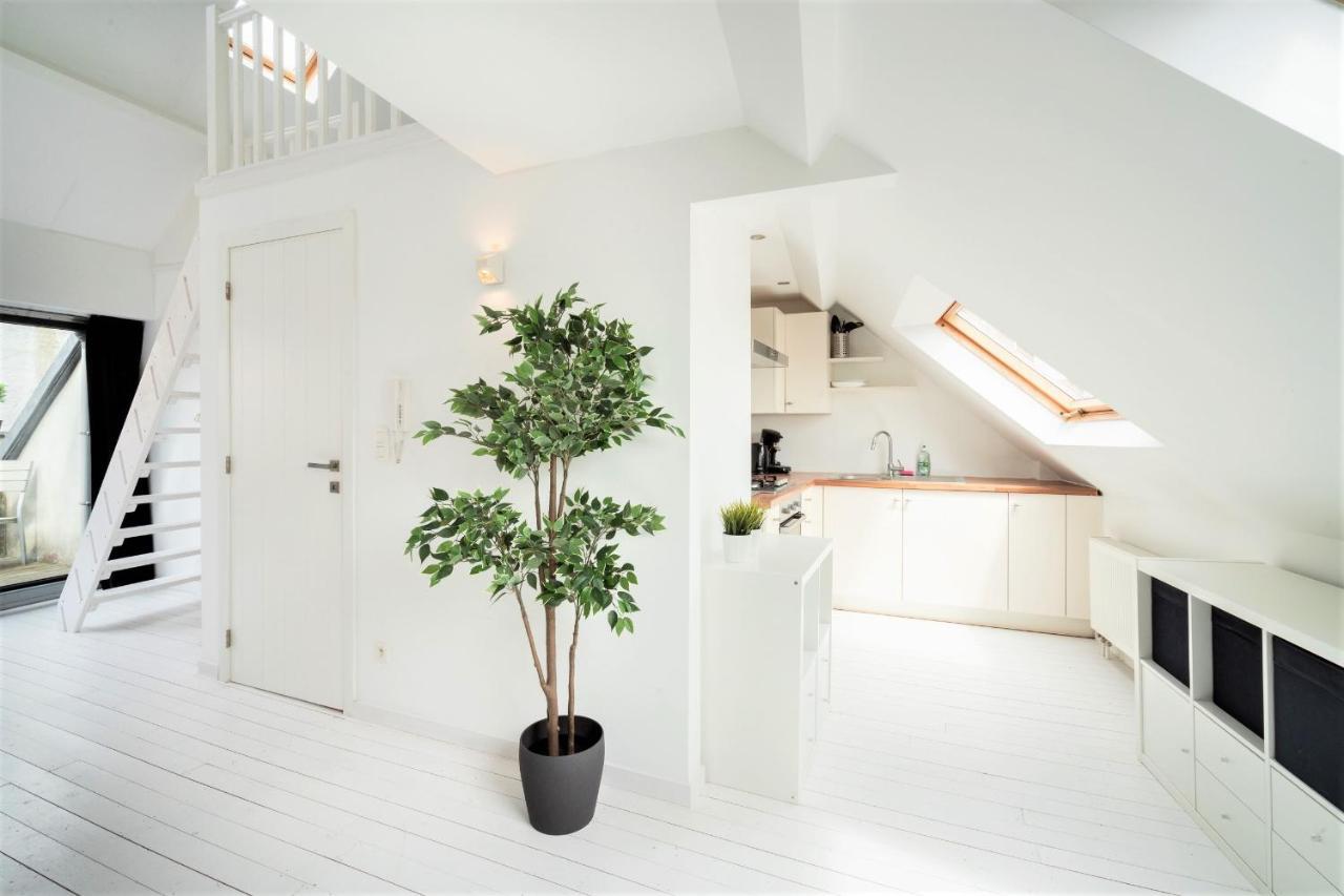 Beautiful Terrace Apartment In The Heart Of Antwerpen Bagian luar foto
