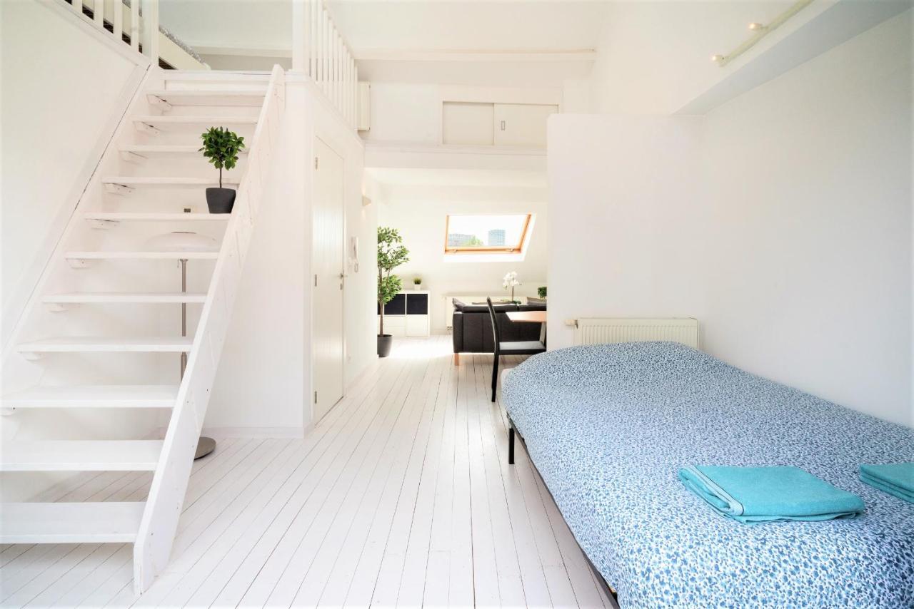 Beautiful Terrace Apartment In The Heart Of Antwerpen Bagian luar foto